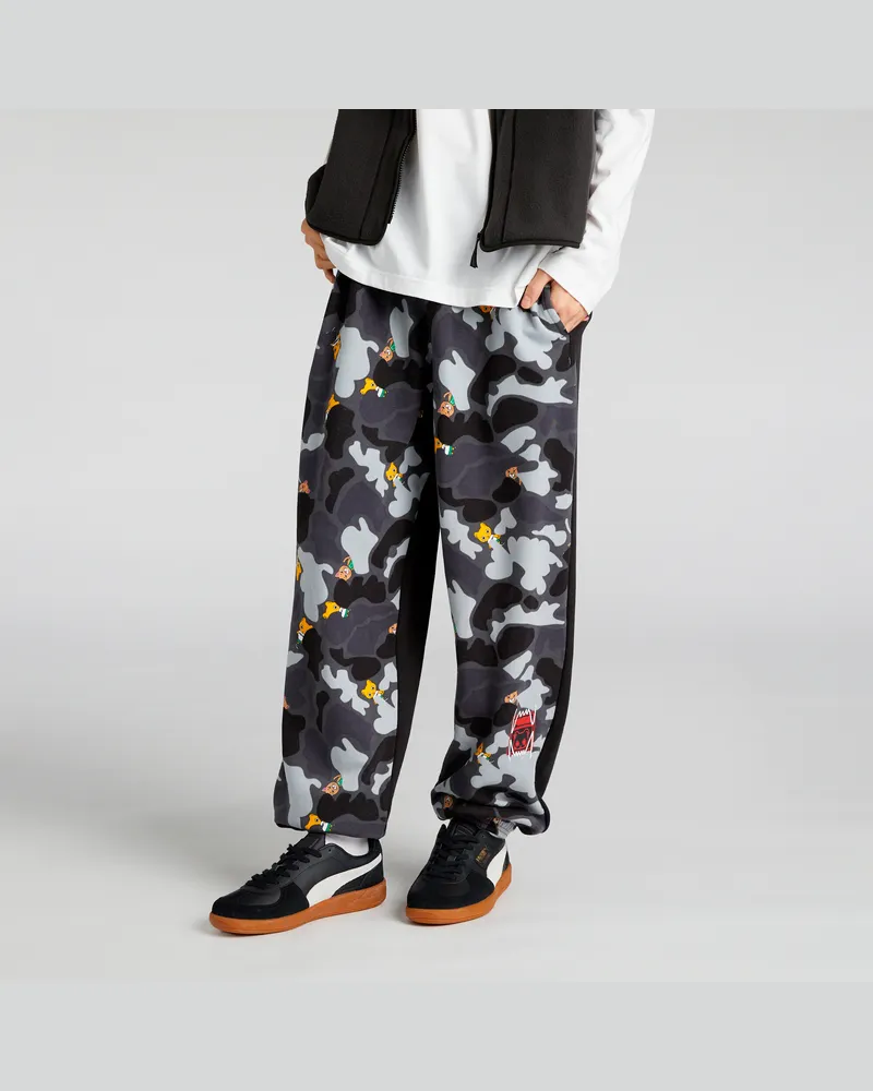 Puma NEKOSAN x HOOPS DYLAN Graphic Sweathose Unisex, Accessoires, Schwarz Schwarz