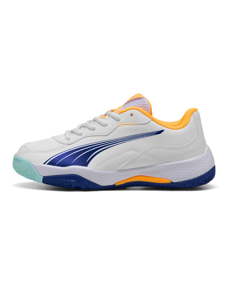 Puma NOVA Smash Padelschuhe Teenager, Schuhe, Weiß Weiß