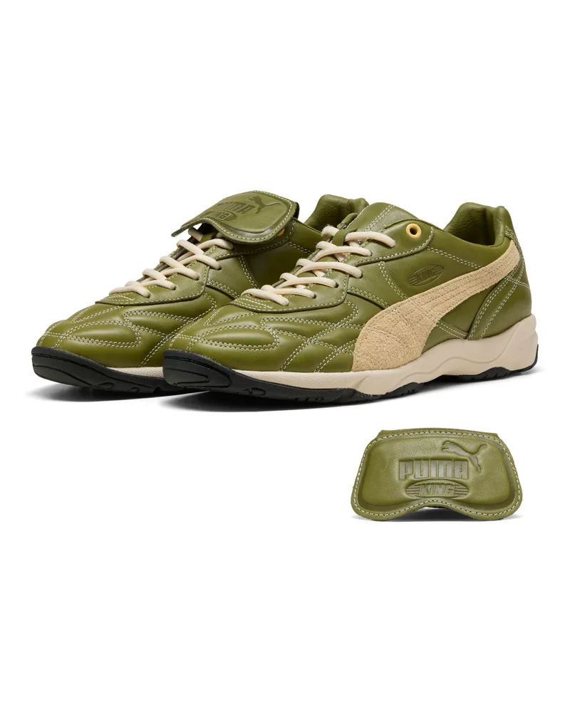 Puma KING Indoor Mix Sneakers Unisex, Accessoires, Grün Grün