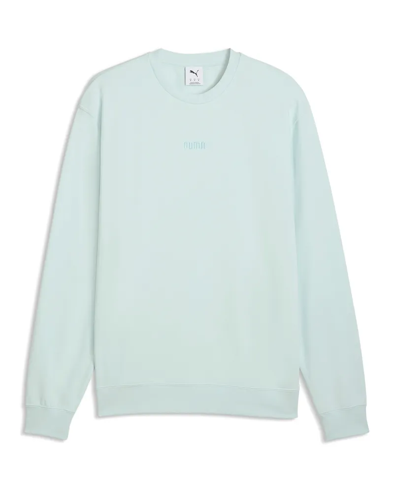 Puma Essentials Elevated Sweatshirt Herren, Kleidung, Blau Blau