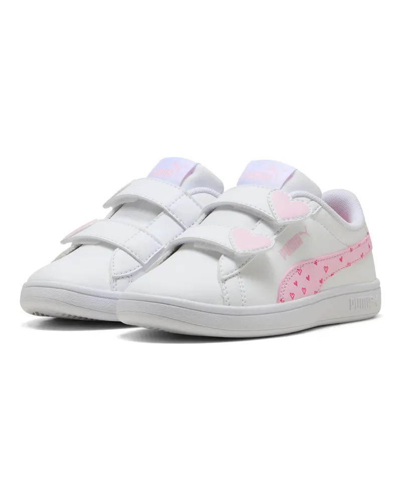 Puma Smash 3.0 Hearty Sneakers Kinder, Accessoires, Weiß Weiß