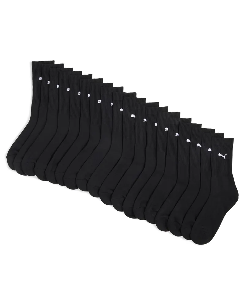 Puma Crew Socken Unisex (9er-Pack), Kleidung Schwarz