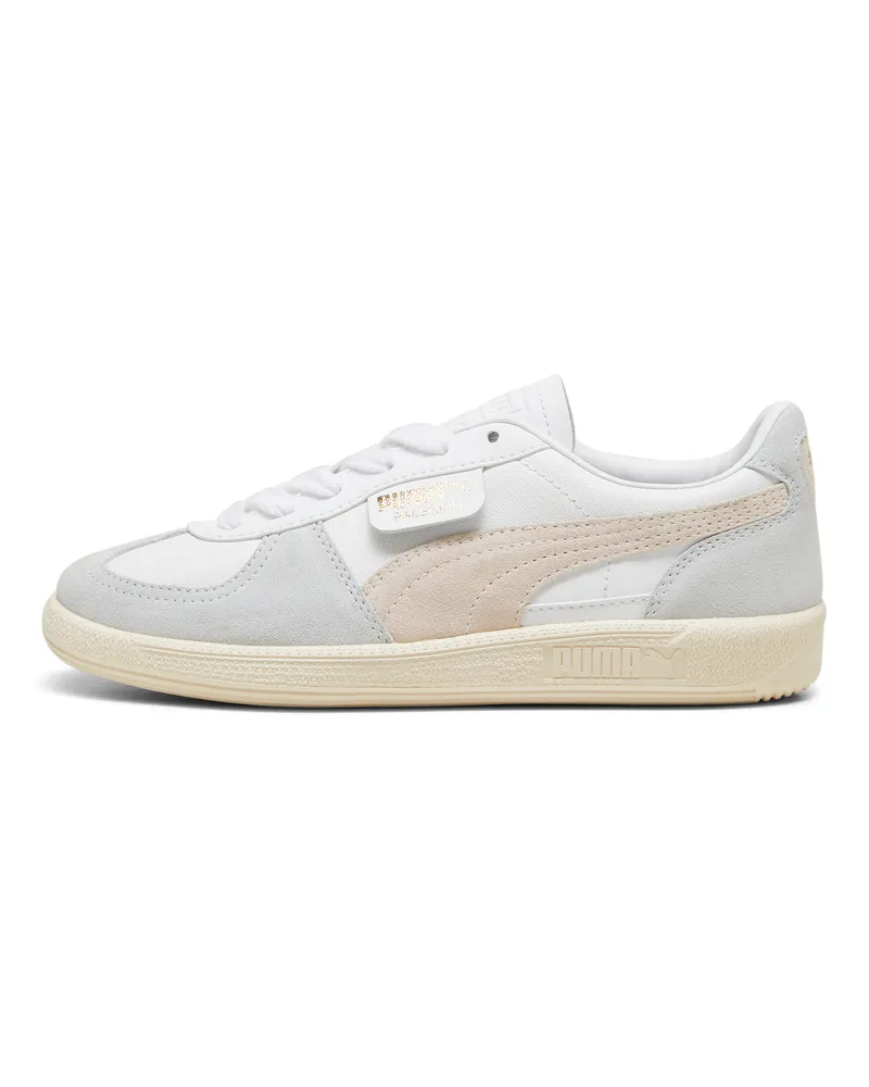 Puma Palermo Leather Sneakers Damen, Schuhe, Weiß Weiß