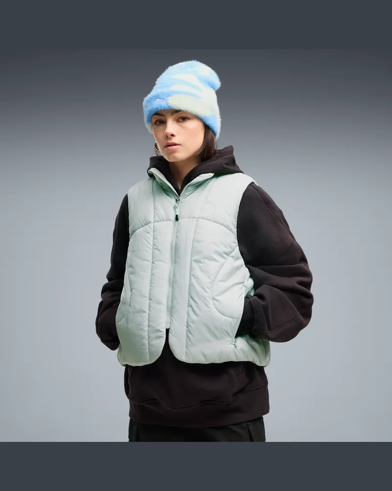 Puma TECH SENSE Pufferweste Damen, Kleidung, Grün Grün