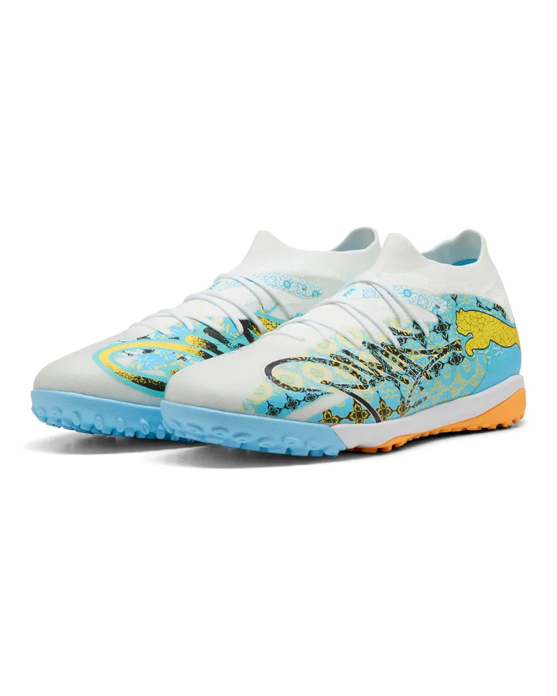 Puma FUTURE 9 MATCH PLAYMAKER TT Fußballschuhe Unisex, Accessoires, Weiß Weiß