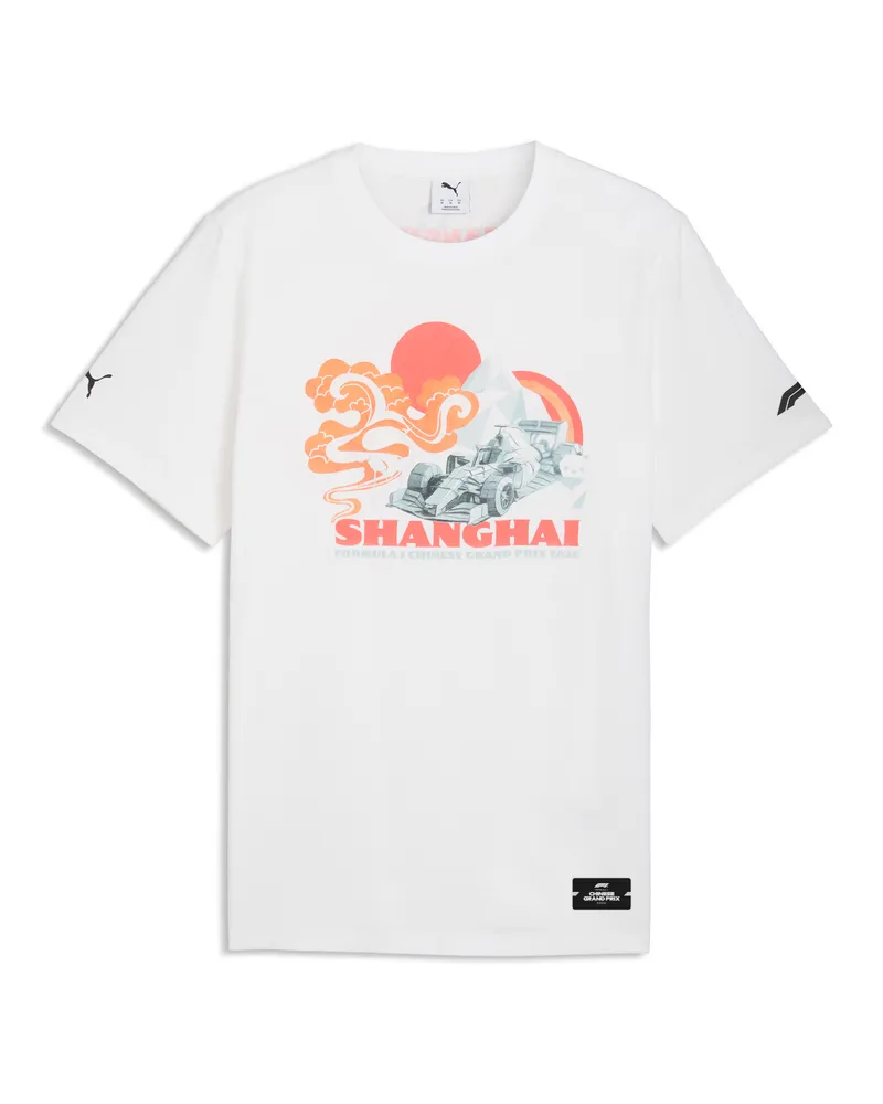 Puma F1® China T-Shirt Unisex, Accessoires, Weiß Weiß