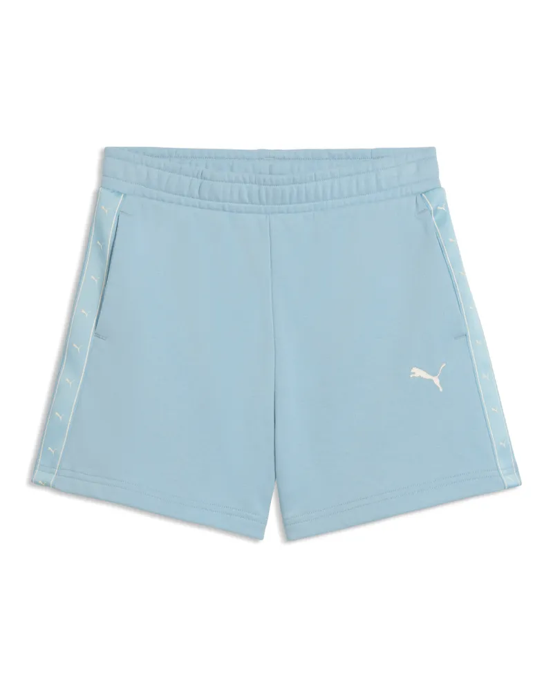 Puma Essentials Tape High-Waist Shorts Teenager, Accessoires, Blau Blau