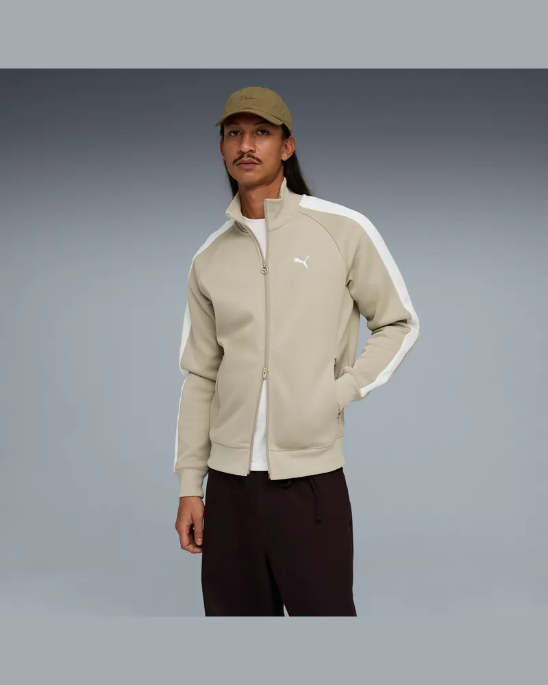 Puma T7 ALWAYS ON Trainingsjacke Herren, Kleidung Beige