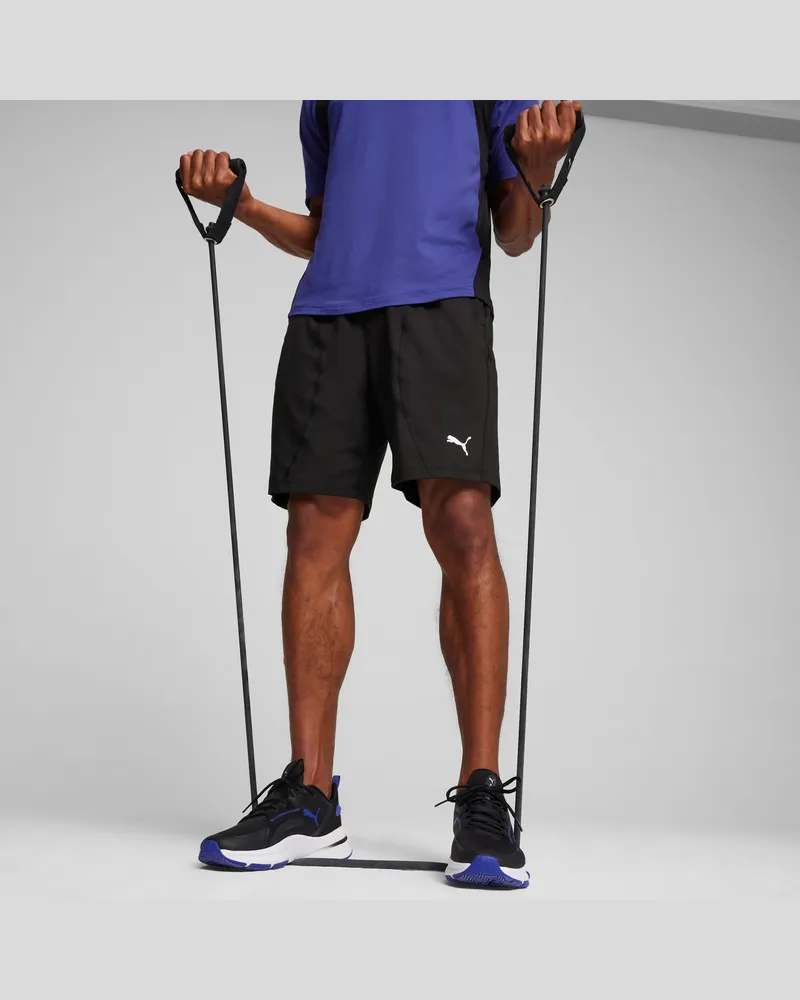 Puma CLOUDSPUN 7" Gestrickte Shorts Herren, Kleidung, Schwarz Schwarz
