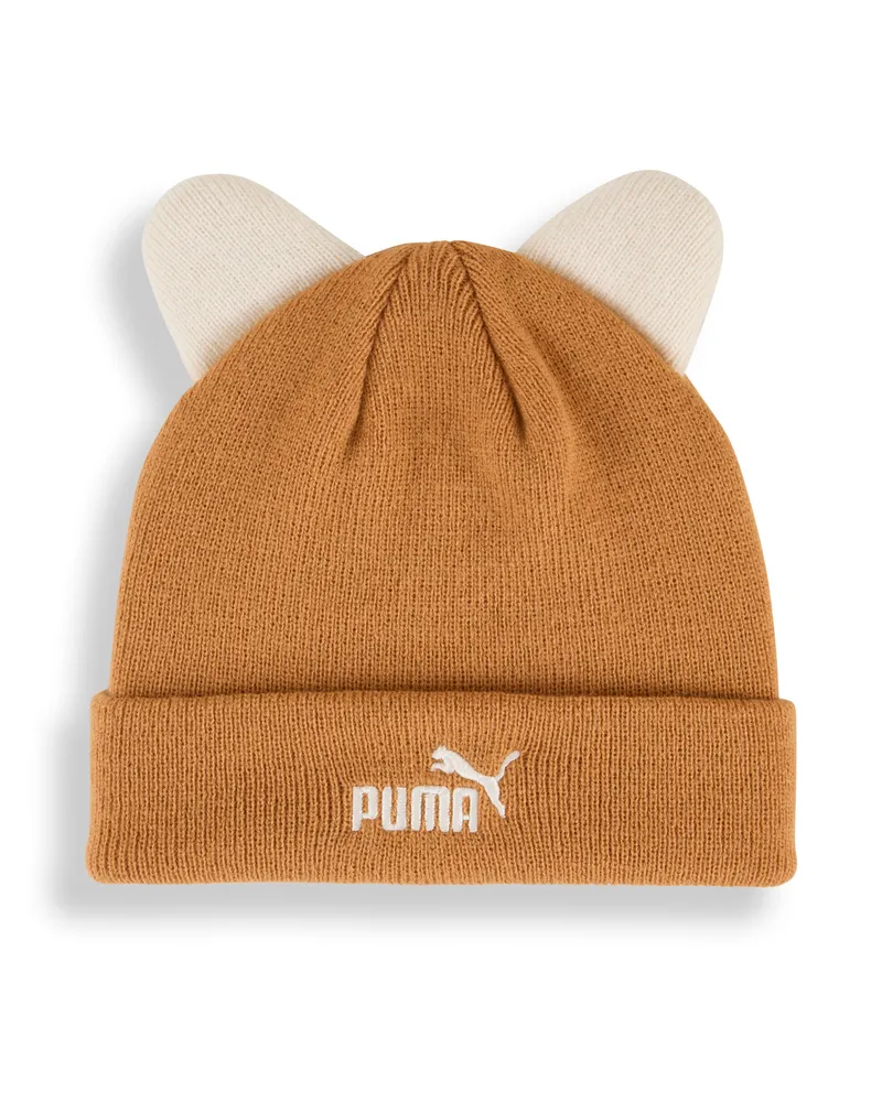 Puma Animal Beanie Kinder, Accessoires, Braun Braun