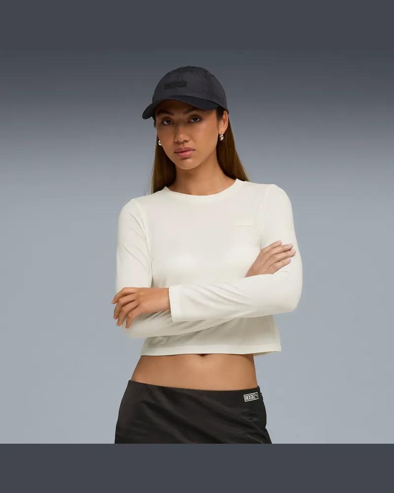 Puma x ROSÃ‰ Langarmshirt Damen, Kleidung, WeiÃŸ Weiãÿ
