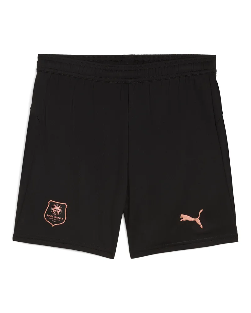Puma Stade Rennais FC 25/26 Shorts Teenager, Kleidung, Schwarz Schwarz