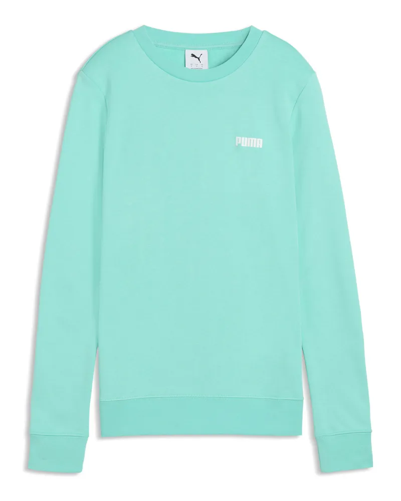 Puma Essentials Small Logo Sweatshirt Damen, Kleidung, GrÃ¼n Grã¼n