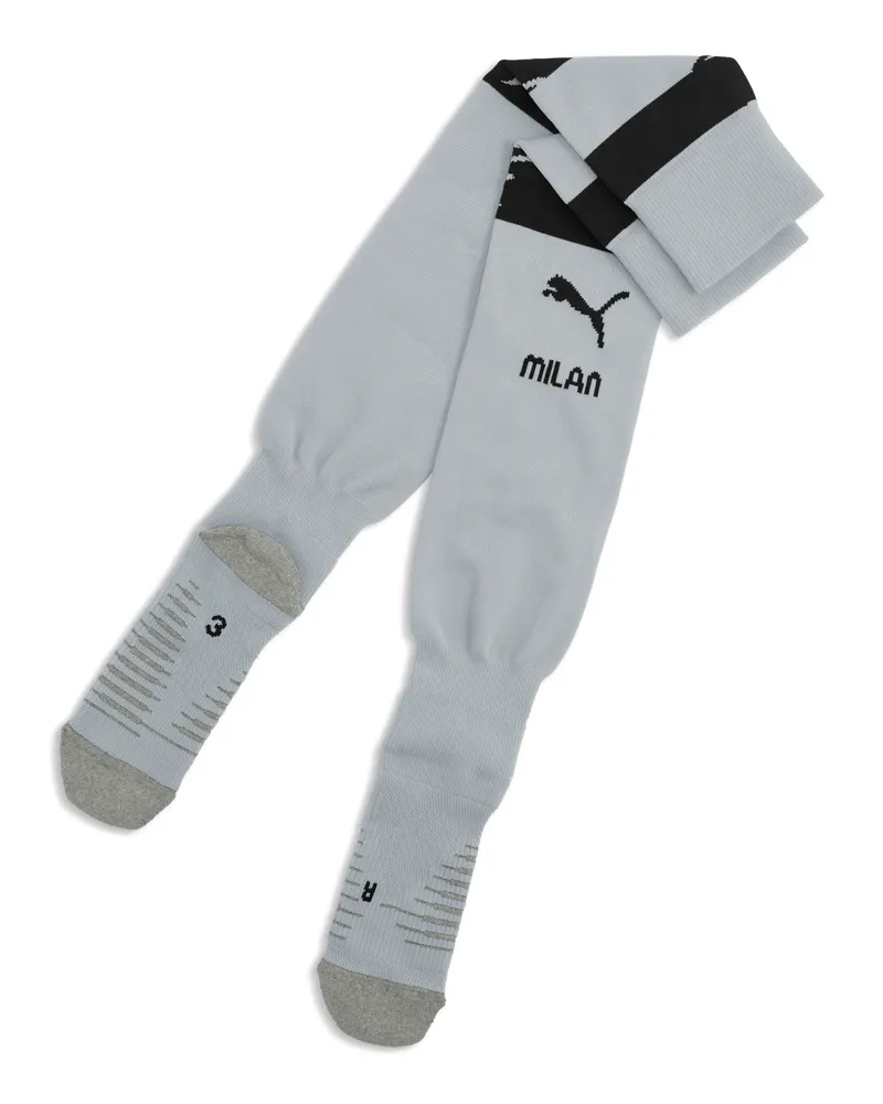 Puma AC MILAN x SLAM JAM Fußballsocken Herren, Kleidung, Grau Grau