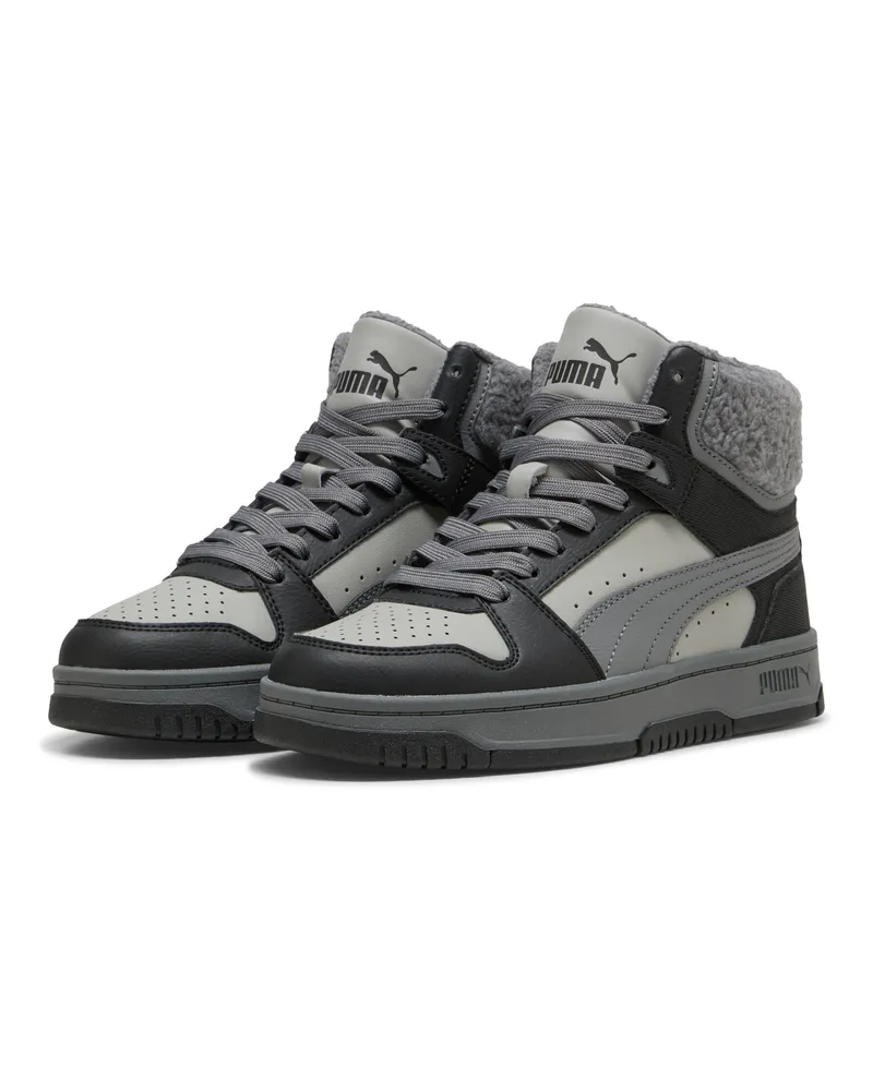 Puma Rebound Slam Mid Sneakers Teenager, Accessoires, Grau Grau