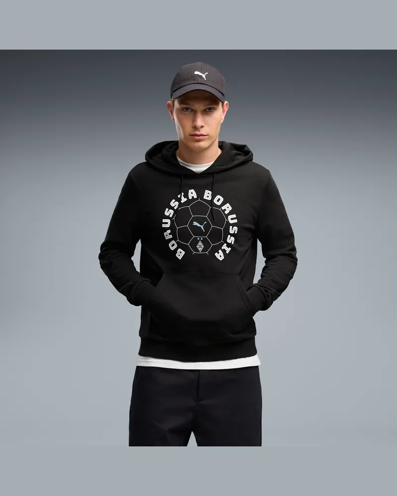 Puma Borussia Mönchengladbach ftblCulture Hoodie Herren, Accessoires, Schwarz Schwarz