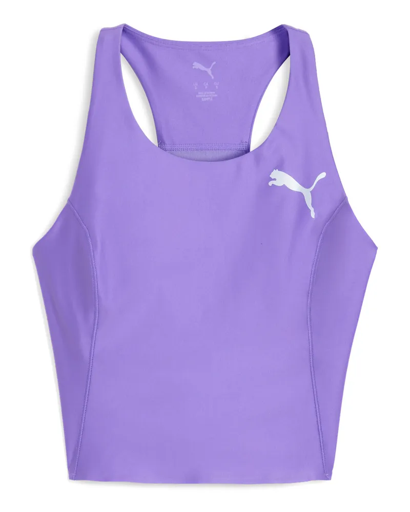 Puma RACEDAY Ultraform Running Crop-Top Damen, Accessoires, Lila Lila