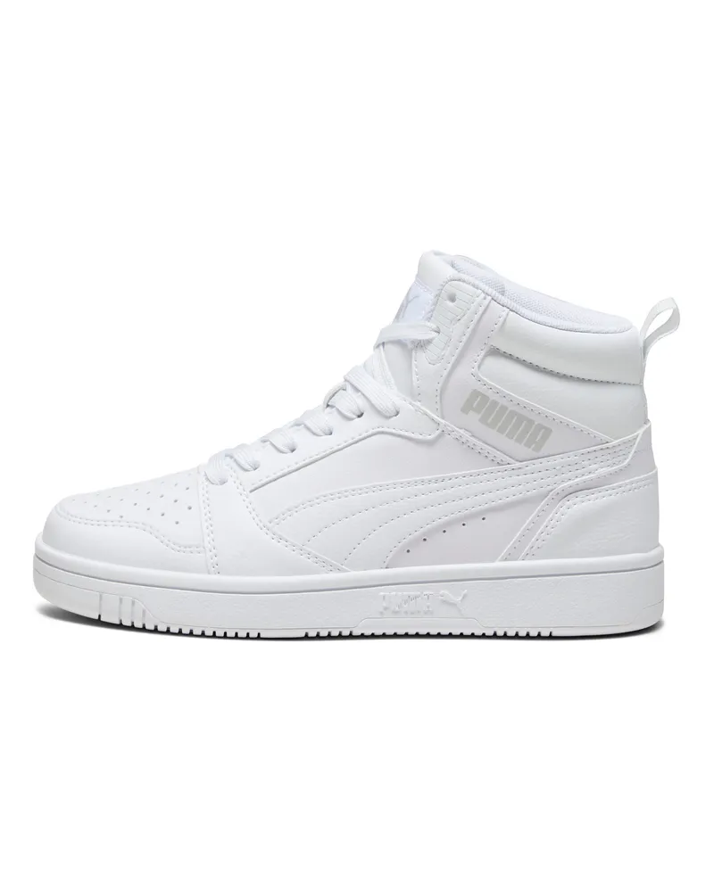 Puma Rebound V6 Mid Sneakers Teenager, Schuhe, Weiß Weiß