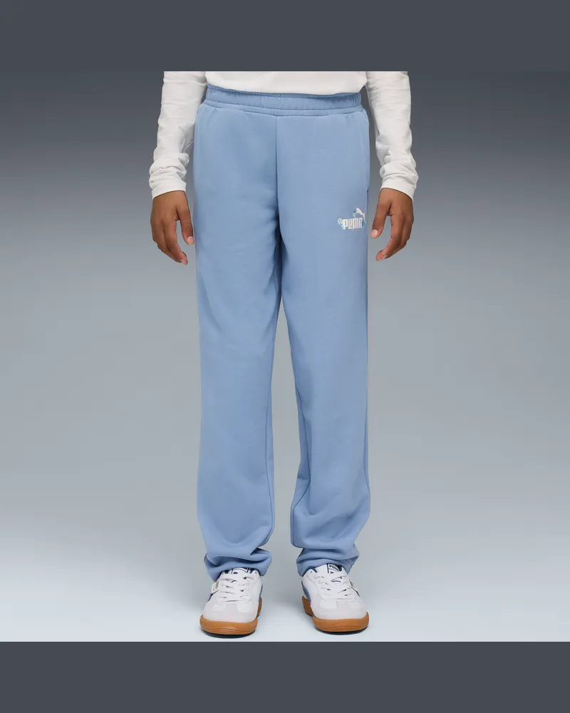 Puma Essentials Nature 2.0 No. 1 Logo Straight Hose Teenager, Kleidung, Blau Blau