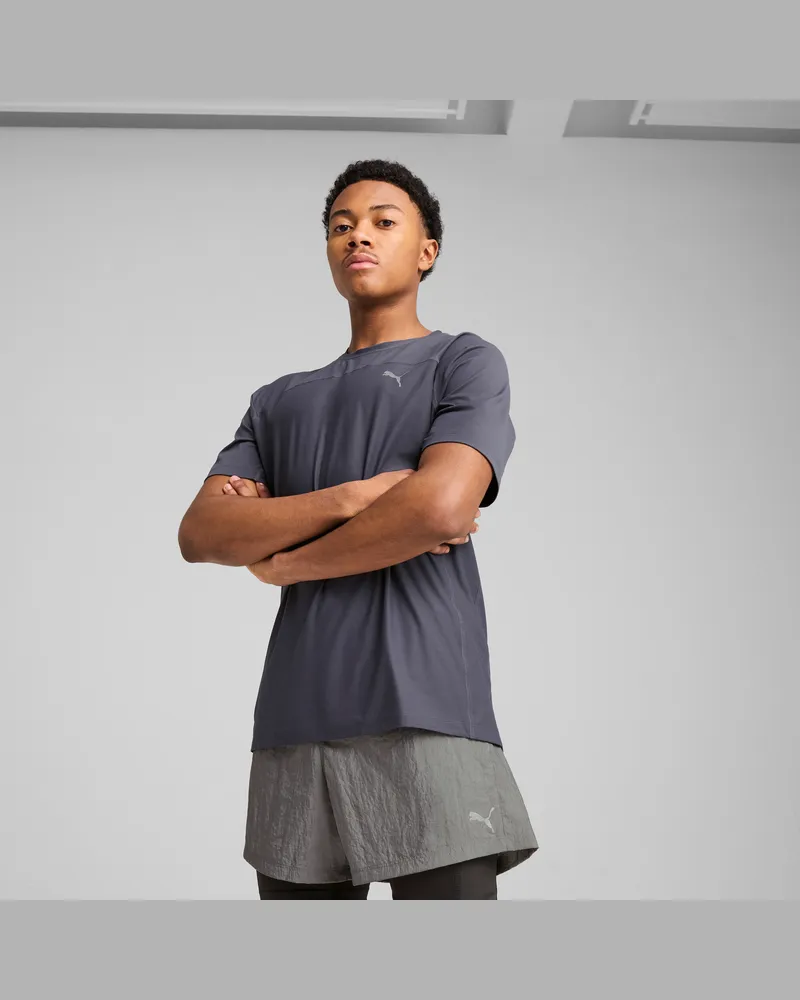 Puma SEASONS coolCELL T-Shirt Herren, Kleidung, Grau Grau