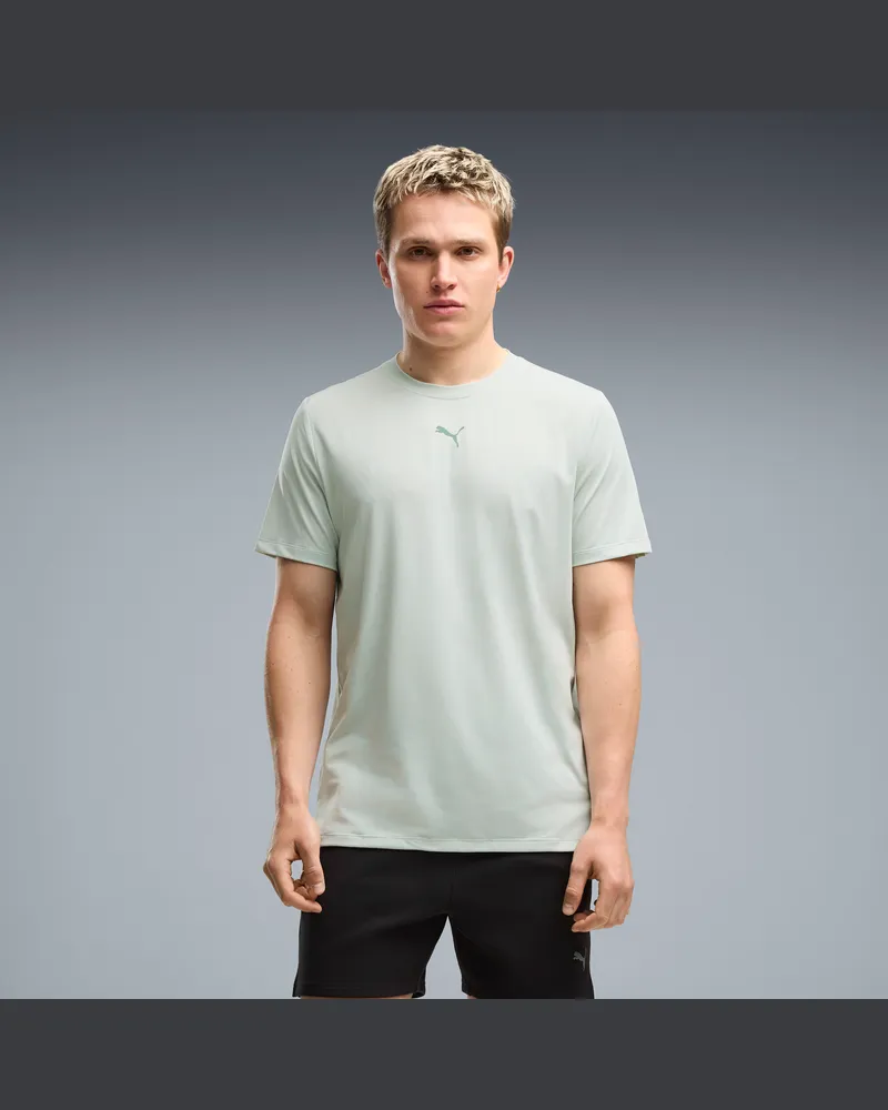 Puma CLOUDSPUN T-Shirt Herren, Kleidung, Grün Grün