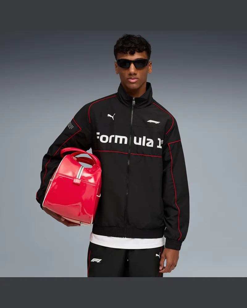 Puma F1® SDS2.0 Gewebte Jacke Herren, Kleidung, Schwarz Schwarz