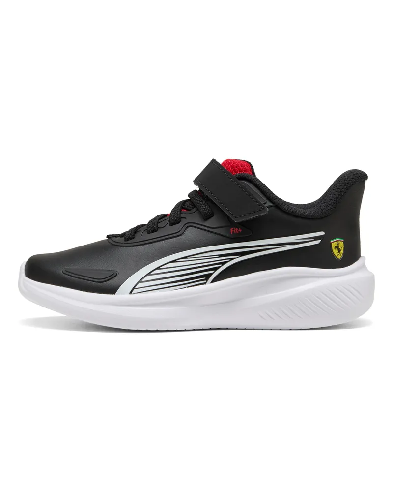 Puma Ferrari Skyrocket Sneakers Kinder, Schuhe, Schwarz Schwarz