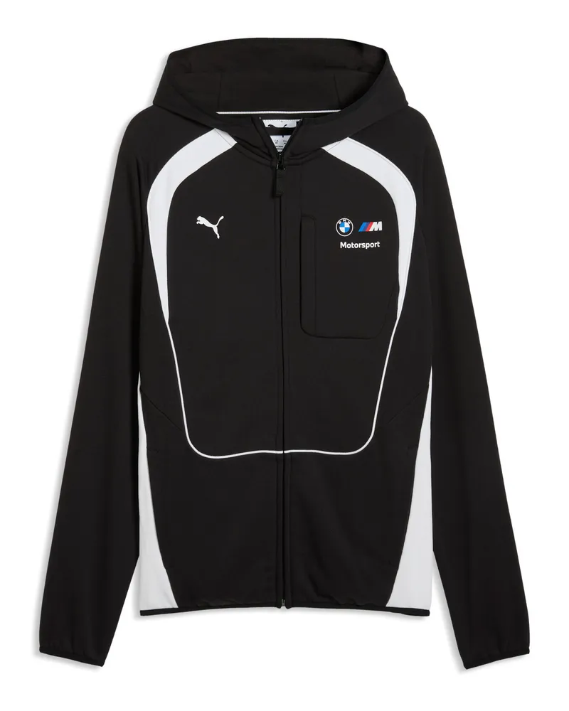 Puma BMW M MOTORSPORT Sportswear Kapuzenjacke Herren, Accessoires, Schwarz Schwarz