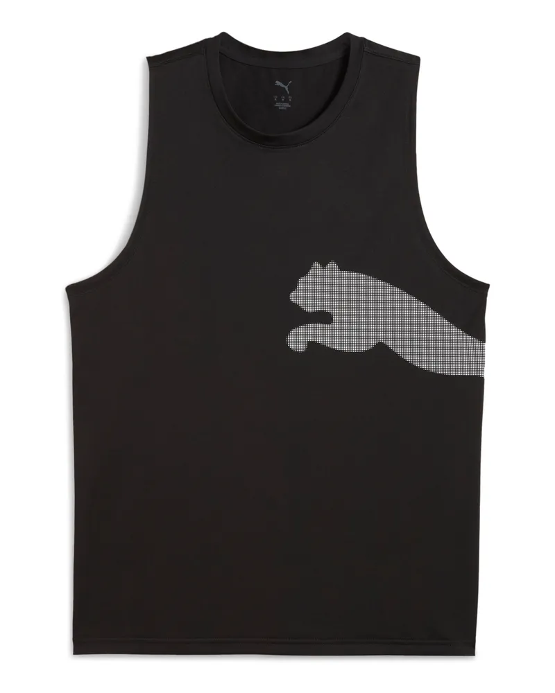 Puma Train All Day Big Logo Tanktop Herren, Accessoires, Schwarz Schwarz