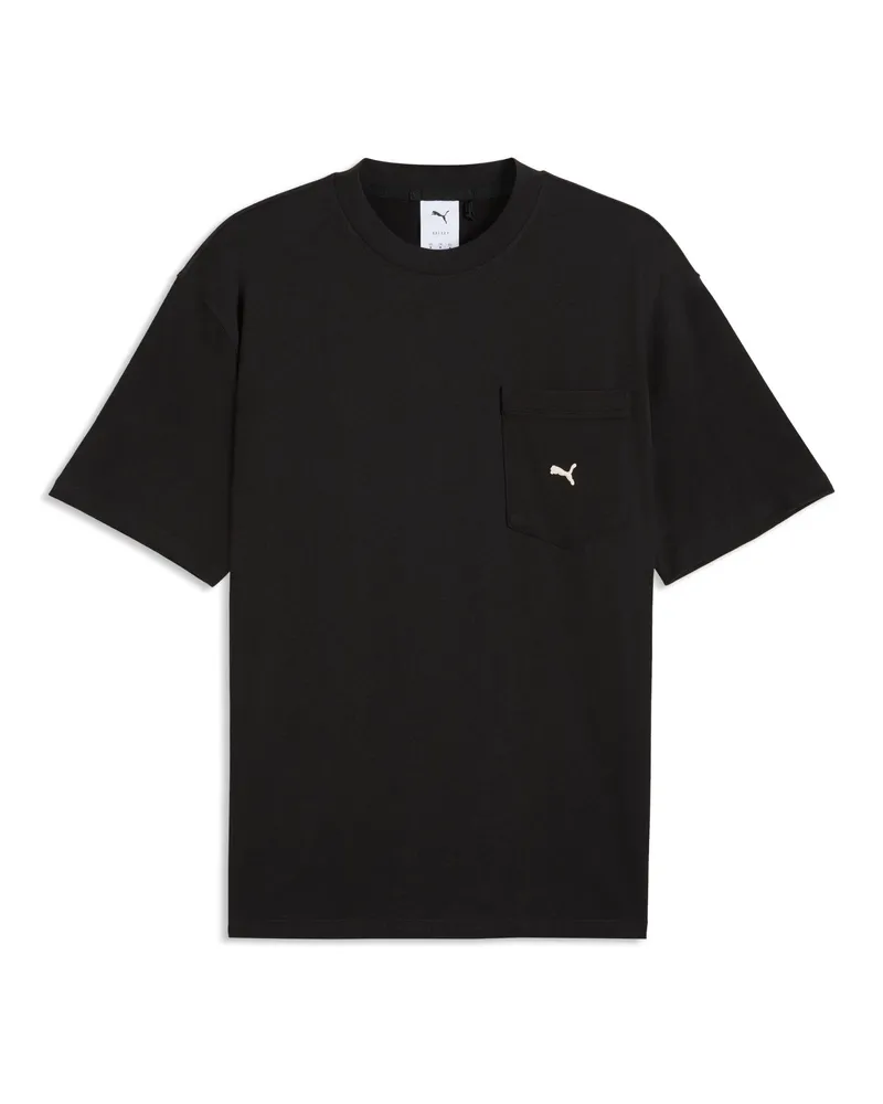 Puma Select Essentials Pocket T-Shirt Herren, Accessoires, Schwarz Schwarz