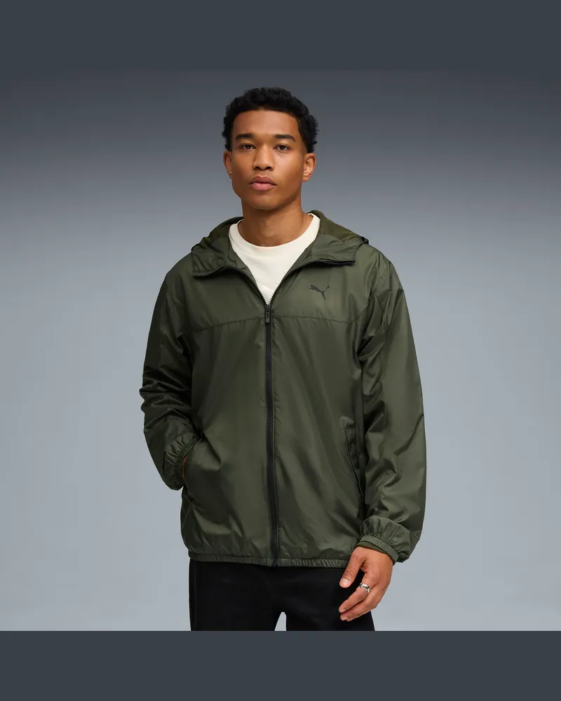 Puma Essentials Regular Windjacke Herren, Kleidung, GrÃ¼n Grã¼n