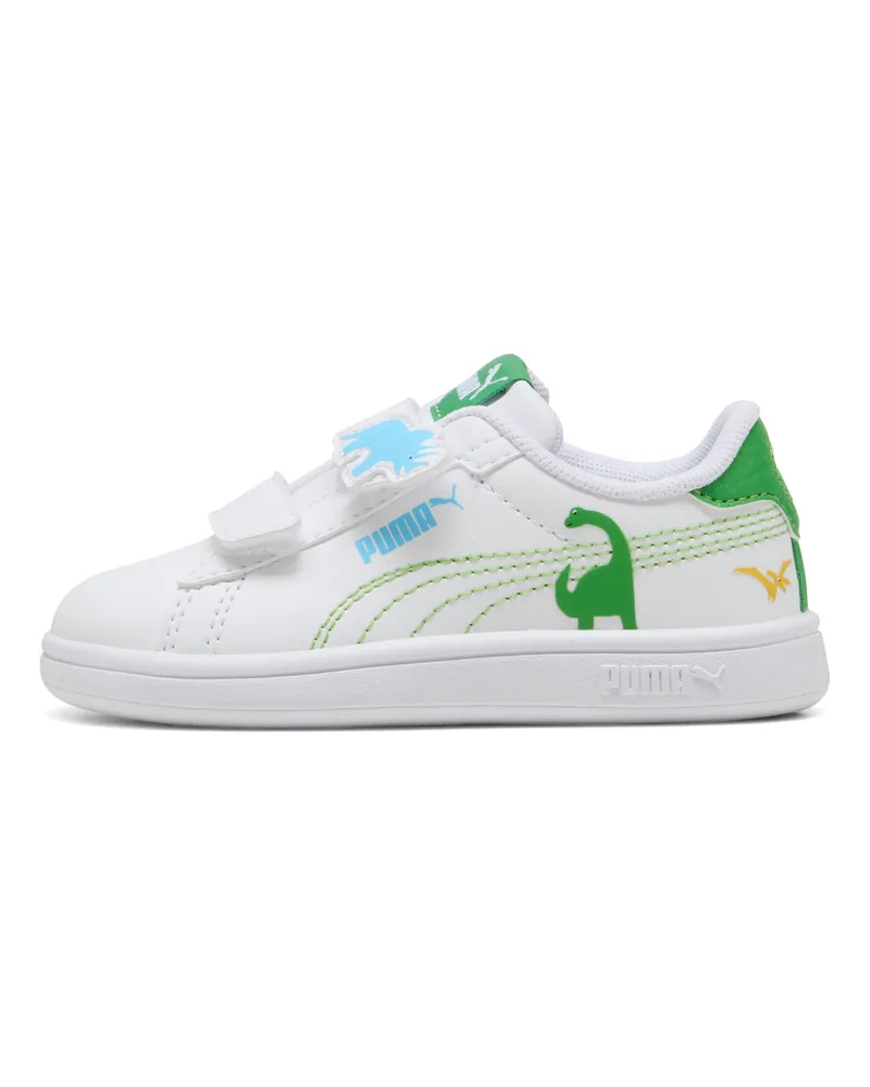 Puma Smash 3.0 Dino Sneakers Baby, Accessoires, Weiß Weiß