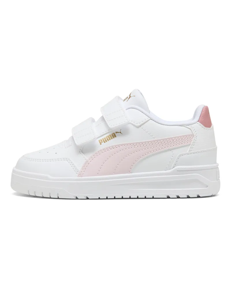 Puma Shuffle Downtown Low Sneakers Kinder, Schuhe, Weiß Weiß