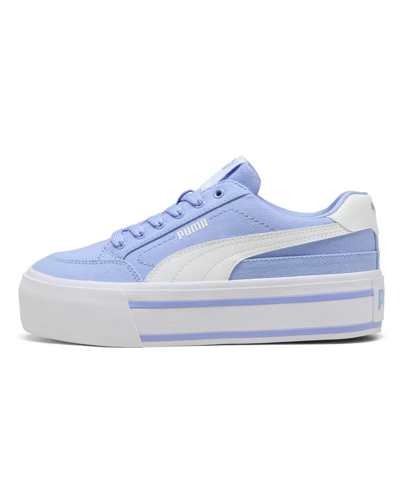 Puma Court Classic Vulc Platform Sneakers Damen, Schuhe, Lila Lila