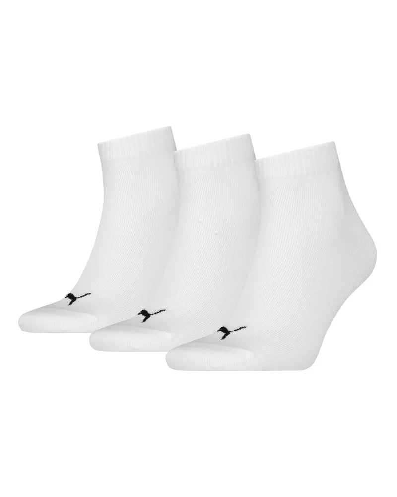 Puma Sportsocken 3er-Pack Unisex, Kleidung, Weiß Weiß