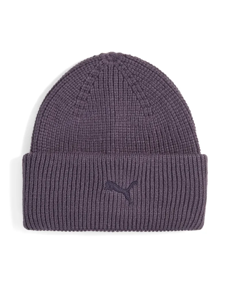 Puma Wardrobe Essentials Grobstrick-Beanie, Accessoires, Grau Grau