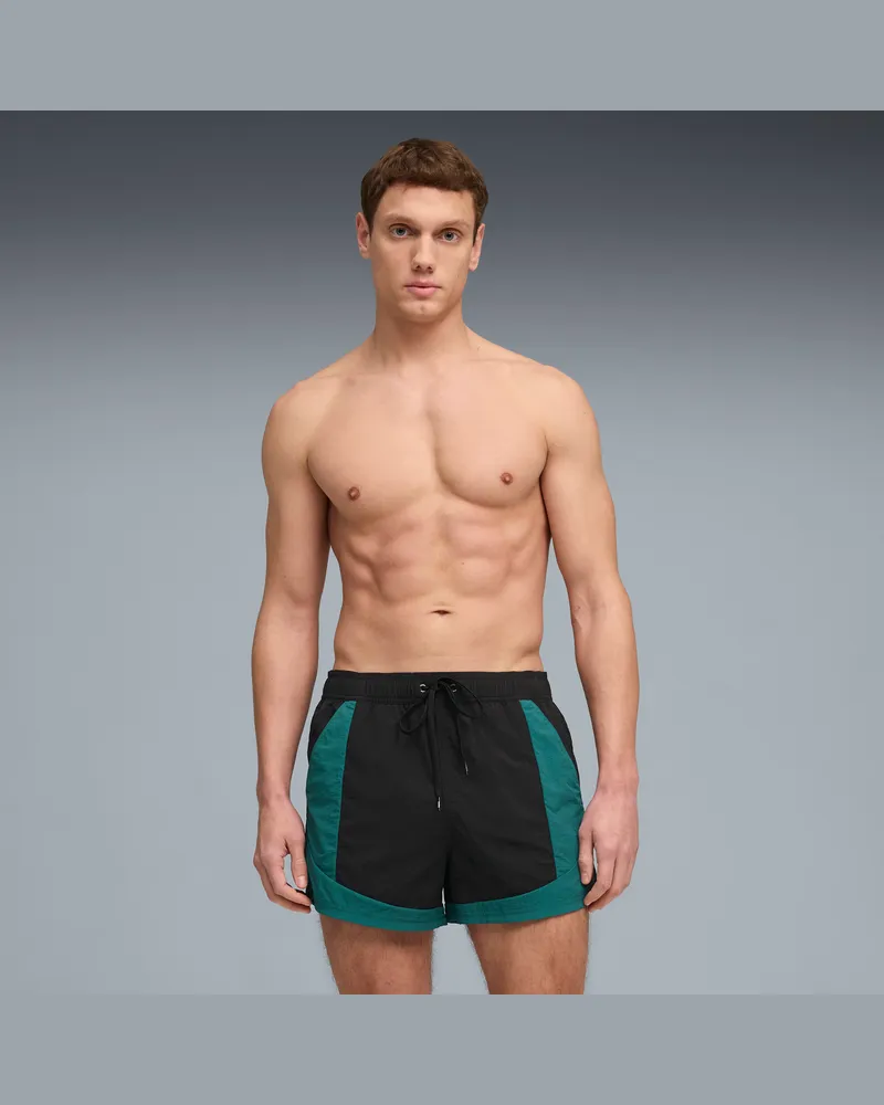 Puma Badeshorts Herren, Kleidung, Schwarz Schwarz