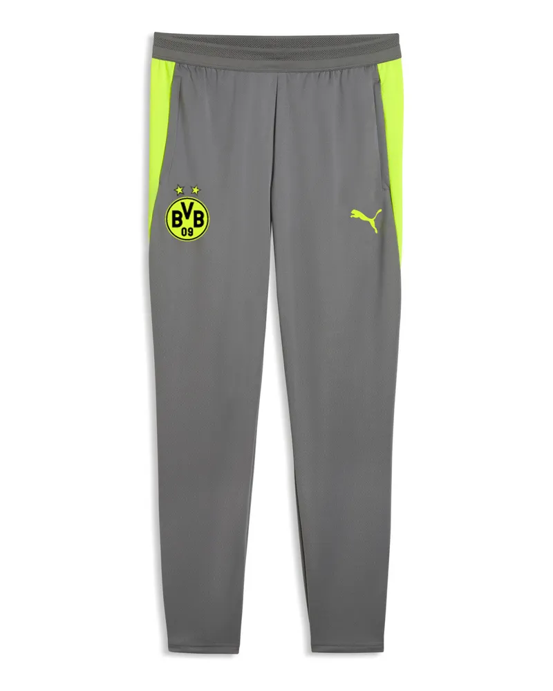 Puma Borussia Dortmund Slim Trainingshose Herren, Accessoires, Grau Grau