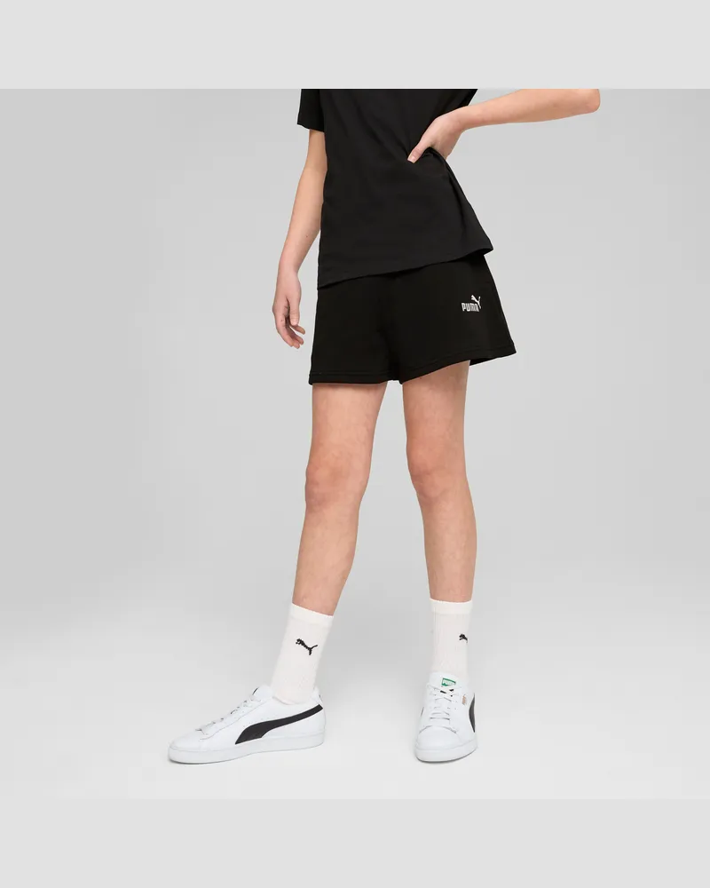 Puma ESS Small No. 1 Logo Shorts Teenager, Accessoires, Schwarz Schwarz