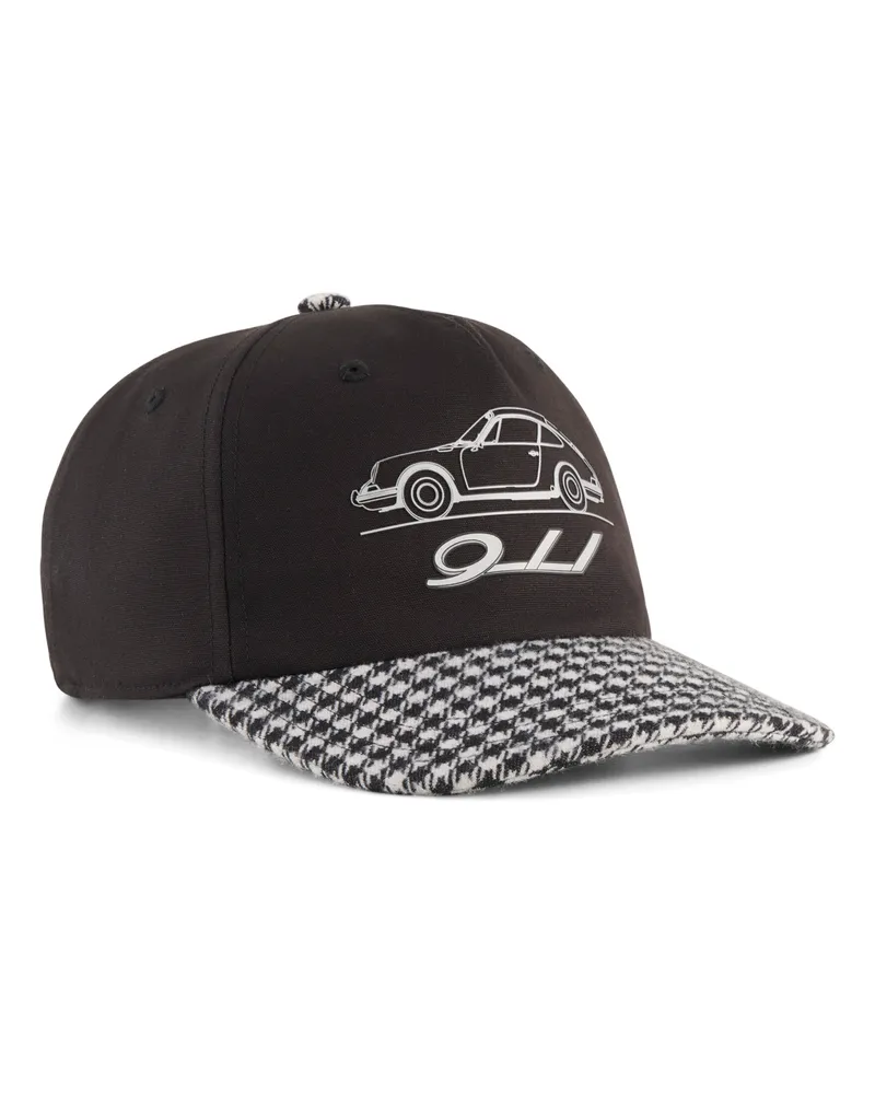 Puma Porsche Legacy Lifestyle Baseball-Cap, Accessoires, Schwarz Schwarz