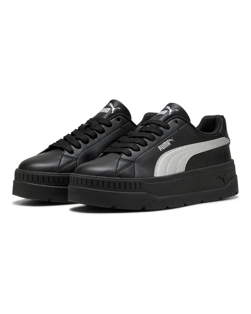 Puma Karmen Classic Metallisch Glam Sneakers Damen, Accessoires, Schwarz Schwarz