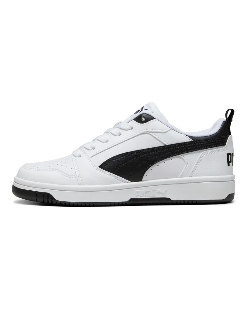 Puma Rebound V6 Low Sneakers Teenager, Schuhe, WeiÃŸ Weiãÿ
