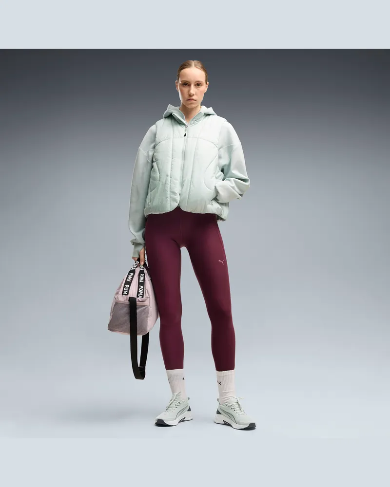 Puma CLOUDSPUN High-Waist-Leggings Damen, Kleidung, Rot Rot