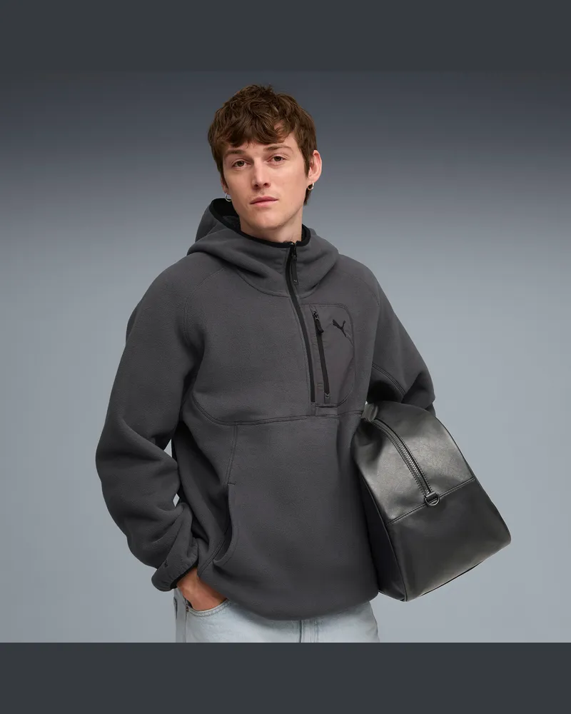 Puma TECH Kapuzenjacke Herren, Kleidung, Grau Grau