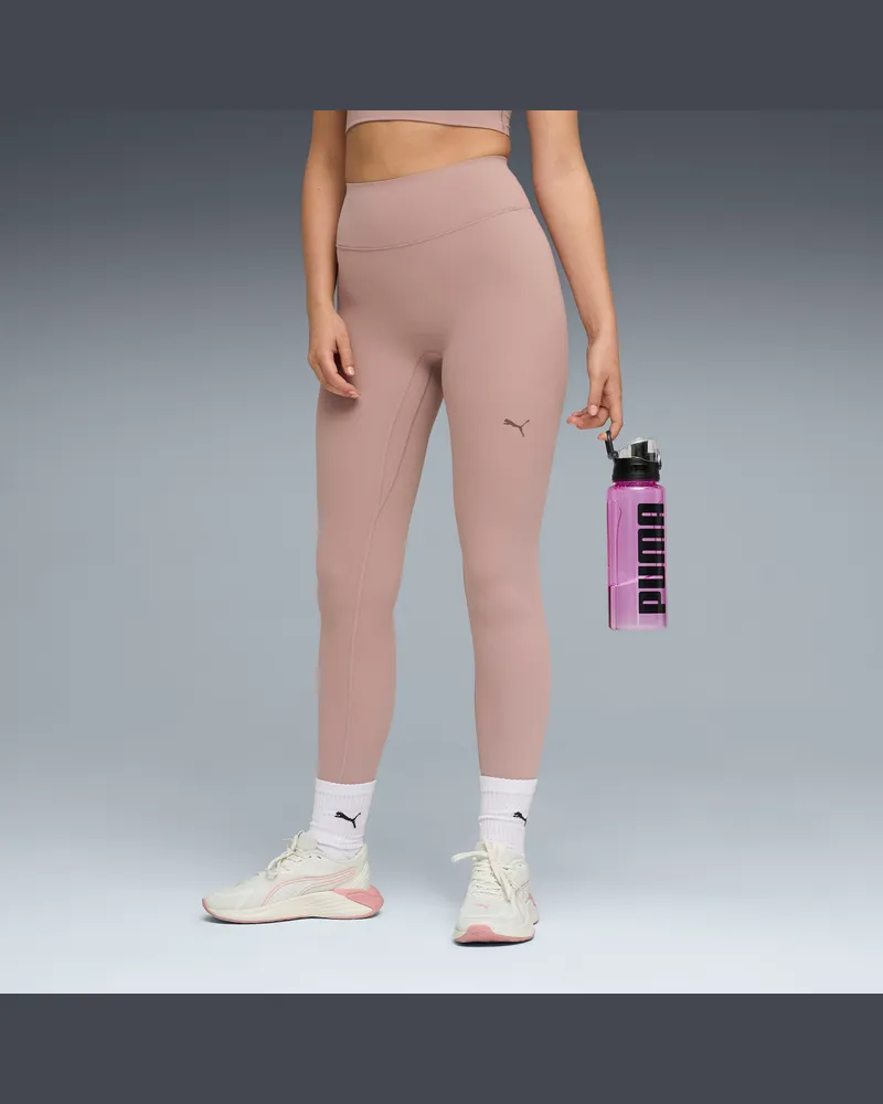 Puma SHAPELUXE High-Waist-Trainingsleggings Damen, Kleidung Beige