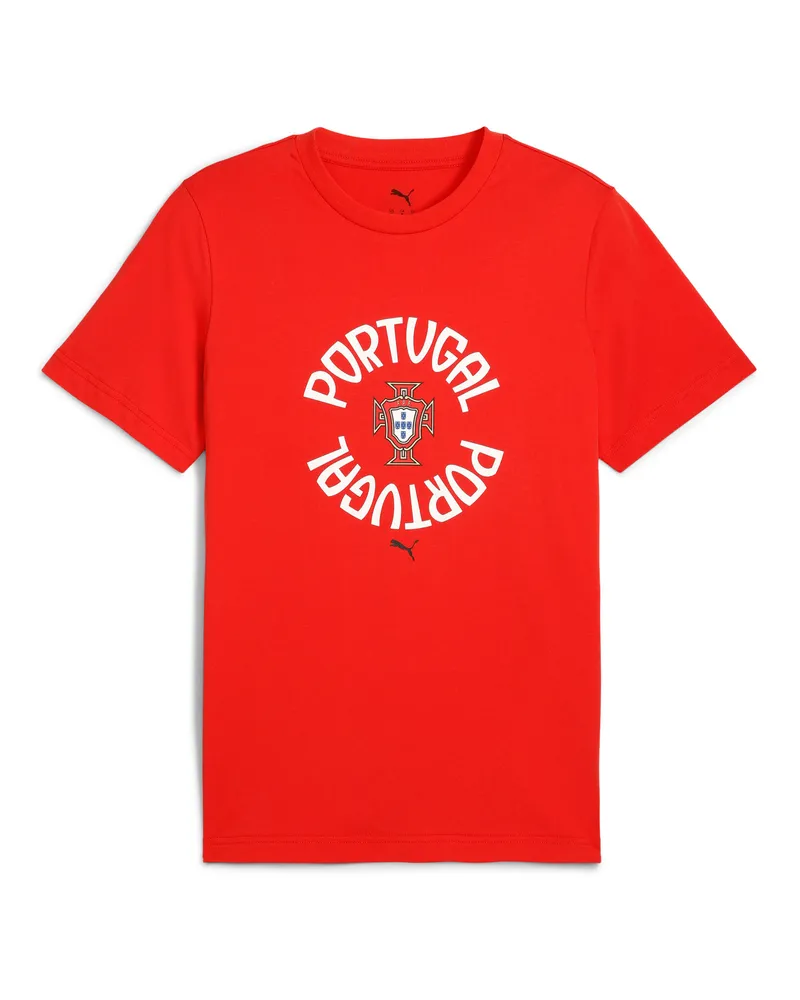Puma Portugal ftblNRGY T-Shirt Herren, Accessoires, Rot Rot