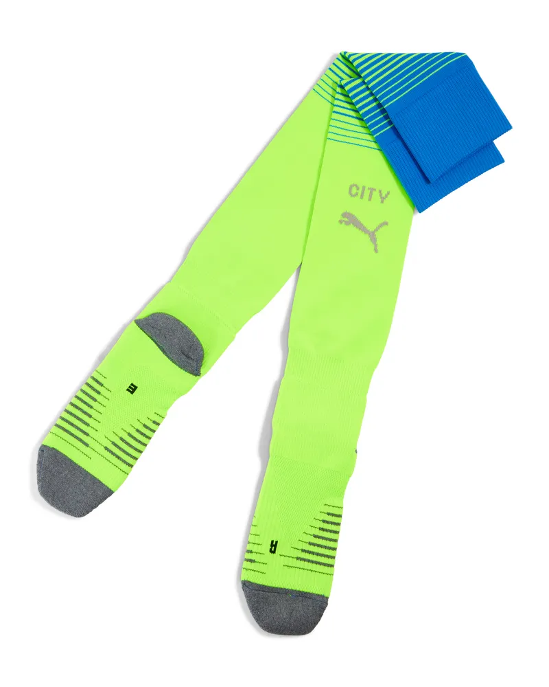 Puma Manchester City 25/26 Graphic Socken Herren, Kleidung, GrÃ¼n Grã¼n