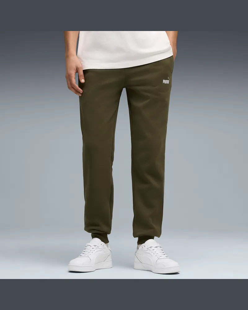 Puma Essentials 2 Colour No.1 Logo Jogginghose Herren, Kleidung, Grün Grün