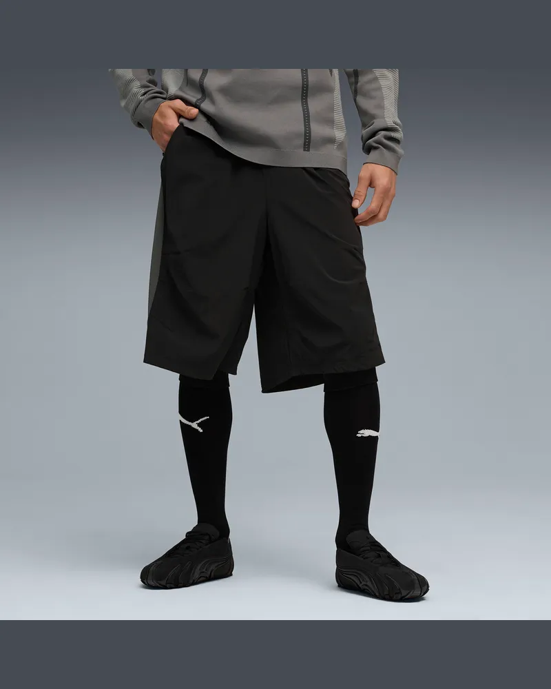 Puma x SAN SAN GEAR Shorts Herren, Kleidung, Schwarz Schwarz