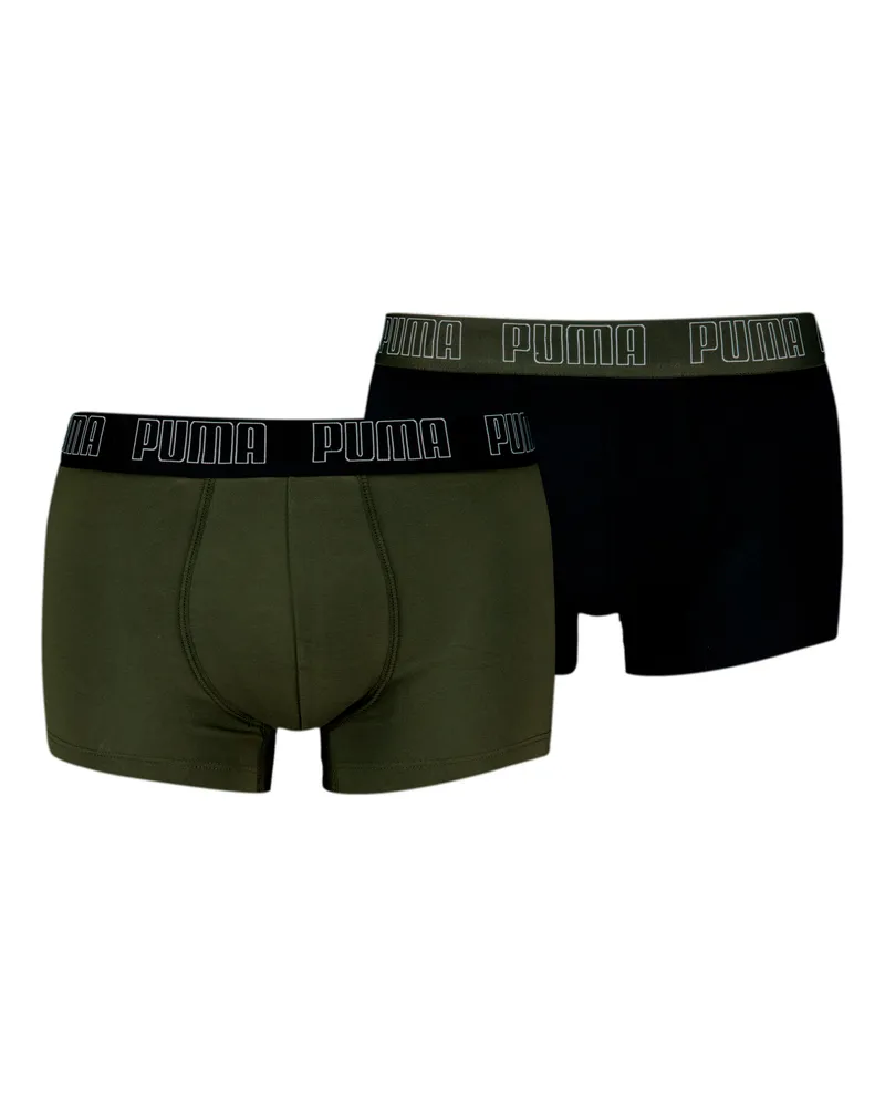 Puma Trunks Herren (2er-Pack), Kleidung, Braun Braun